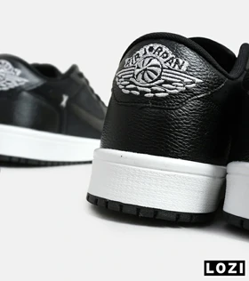 کفش کتانی مردانه و زنانه مشکی NIKE jordan 1 مدل 6214