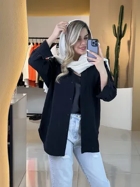 شومیز ساده مشکی