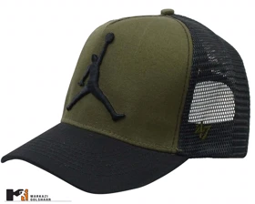 کلاه کتان تور جردن کد 2010199 (سبز مشکی)