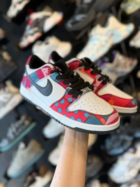 کتانی جردن وان کاستوم رنگی