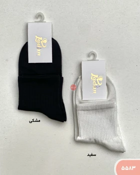 جوراب نیم ساق پاستلی 5583