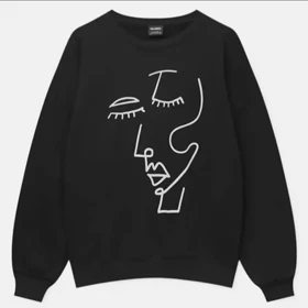 مشکی BERSHKA باکس استایل | دورس مشکی BERSHKA باکس استایل کد 32
