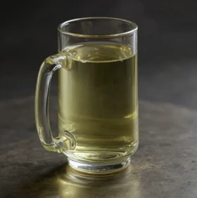 لیوان دسته دار شفاف