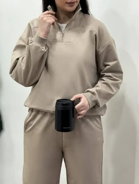 دورس نیم زیپ زنانه لئا