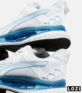کتانی ورزشی سفید آبی مردانه و زنانه PUMA