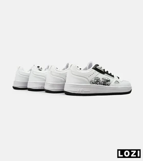 کفش کتانی مردانه سفید NIKE AirForce Draw