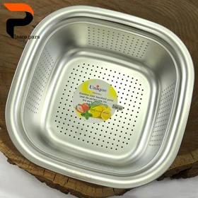 آبکش مربع جدید استیل 26 سانت