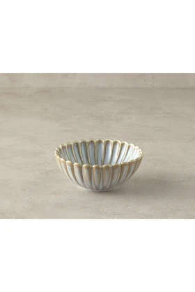 کاسه سوپ English Home مدل Fiore New Bone China - طوسی
