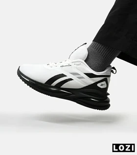 کفش کتانی مردانه و زنانه سفید مشکی Reebok