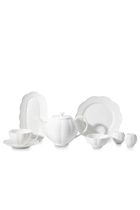 سرویس صبحانه‌خوری KORKMAZ مدل Gardena Collection چینی - چندرنگ