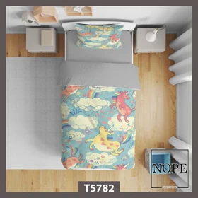 روتختی کودک طرح پترن یونیکورن مدل T5782