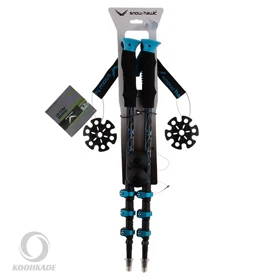 باتوم کوهنوردی 3 کلیپس snow hawk مدل STPS-314 (آبی)
