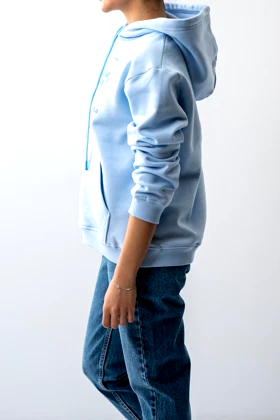 هودی بیسیک کلاه دار چاپی زنانه