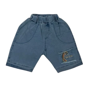 ست تیشرت و شلوارک پسرانه مدل زرافه کد PJ1136