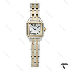 ساعت کارتیه پنتر مینی زنانه دورنگ طلایی Cartier-10630-L