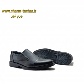 کفش رسمی مردانه چرم طبیعی مدل برت کد si973
