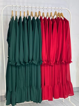 پیراهن حریر کاملیا 2(ایراد دار)