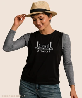 تاپ مردانه و زنانه اصیل ایرانی طرح تخت جمشید کد 998