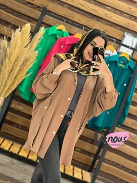 مانتو داکرون دوطرف دکمه