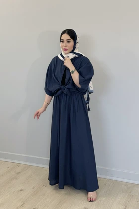 ست شومیز و دامن لینن