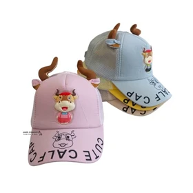 کلاه کپ بچگانه طرح گاو