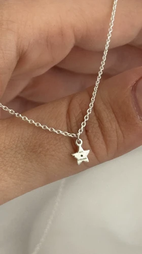 گردنبند ستاره نقره 925