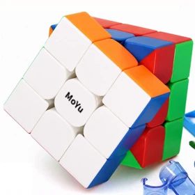 مکعب روبیک 3x3 مویو MoYu مدل RS3M 2020 مگنتی بدون برچسب