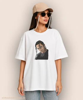 تیشرت لش مردانه و زنانه طرح تراویس اسکات کد 943