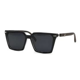 عینک آفتابی دسته چوبی کایا مدل EA-2584 Kaya پلاریزه (مشکی)