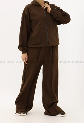 ست سویشرت شلوار داخل کرک کد1004283