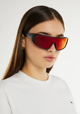 عینک آفتابی دی فرانکلین مدل D.franklin Nell Matt Black / Red Revo