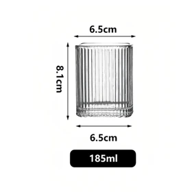 لیوان شربت خوری خطی 185میل BA 145/ DELI