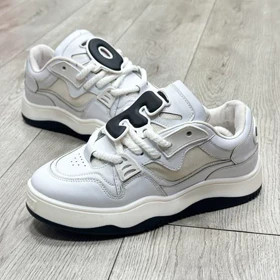 کفش و کتانی مردانه مدل OE رنگ سفید کد 10044