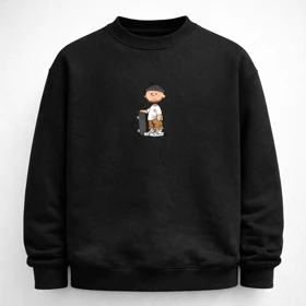 دورس مشکی مینیمال | سه‌نخ پنبه باکیفیت و استایل اسپرت کد 1139