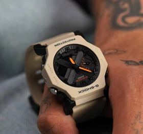 ساعت کاسیو جی شاک مدل GA-2300-کرم