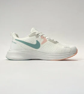 کفش ورزشی نایک زوم سفید آبی