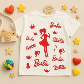 لباس بچه گانه باربی