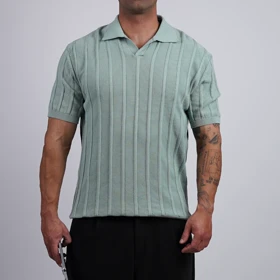 تیشرت یقه دار اولد مانی کد 171203