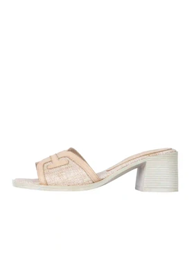 صندل زنانه چرم مدل WS1047