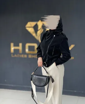 کاپشن آستردار چرم