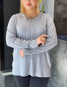 بلوز نگینی آرمیس کد : b0012