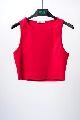 نیم‌تنه حلقه‌ای کشبافت زنانه