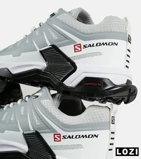 کفش کتانی مشکی طوسی سفید مردانه و زنانه Salomon XT-Slate Advanced مدل 7350