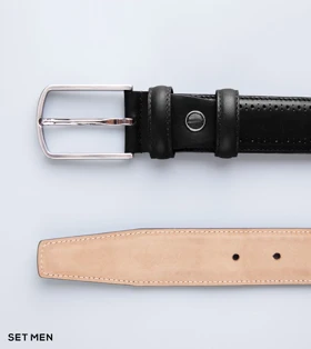 کمربند چرم طبیعی