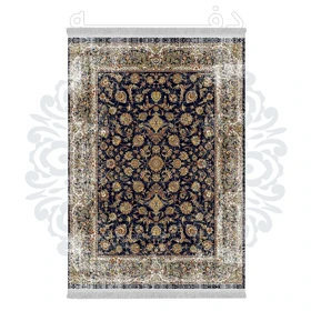 فرشینه از جنس پارچه هازان مخمل ترک طرح سنتی و مدرن برند دفه کد DHU235