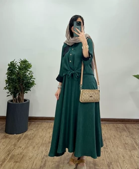 ست کت و سارافون بلند بهارک