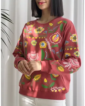 بلوز گل چاپی