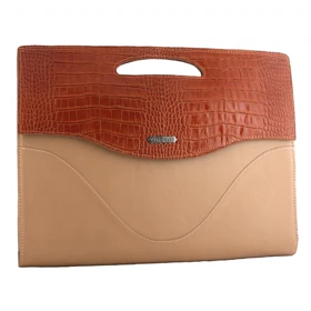 کیف اداری چرم یلسان مدل ویلیام کد 112-GC (کرم)