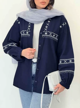 شومیز گلدوزی آدلیا