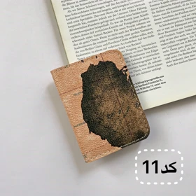 جاکارتی جیبی دخترانه و یونیسکس 2 چرم مصنوعی فانتزی 6 جای کارت ابعاد 107